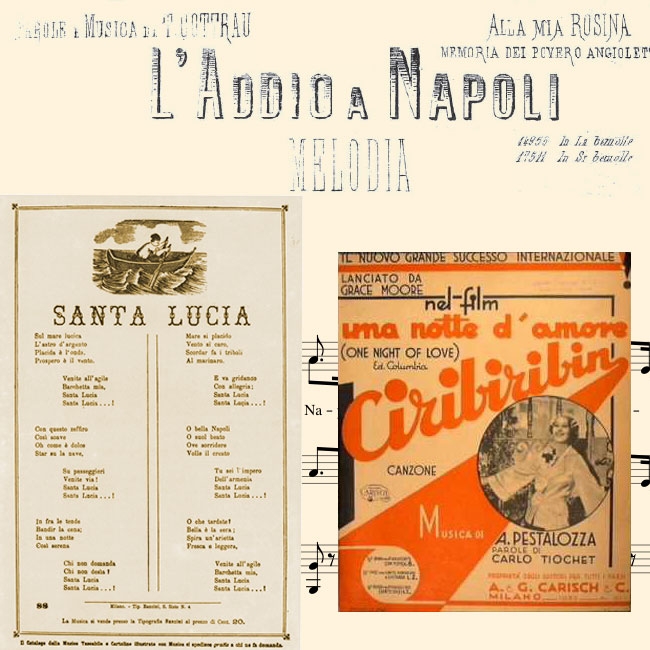 The origins of the italian songbook